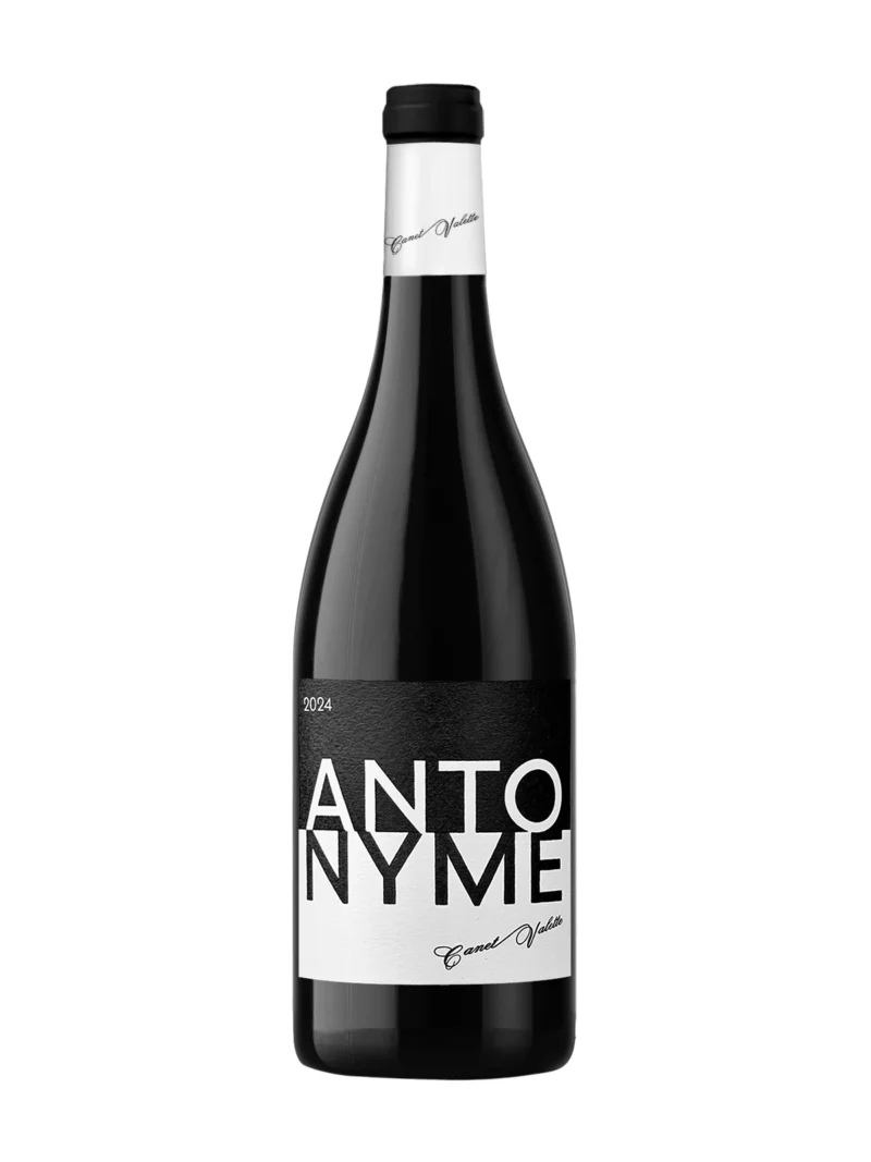 Cuvée Antonyme - Canet Valette - Vin rouge Saint-Chinian frais et fruité aux notes de fraise et raisin.